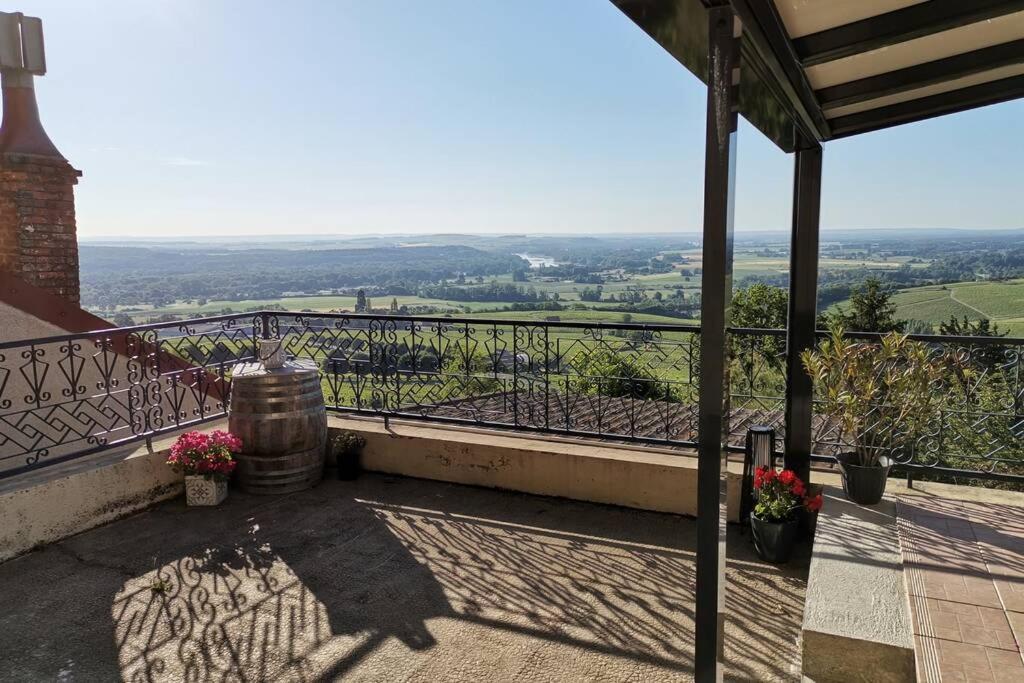 Vue Panoramique Sur Le Vignoble Sancerre Exterior foto